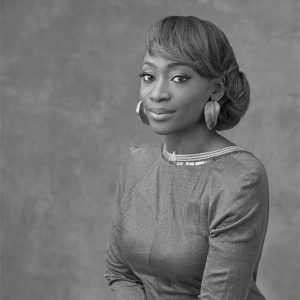 Hafsat Abiola bw Hafsat Abiola